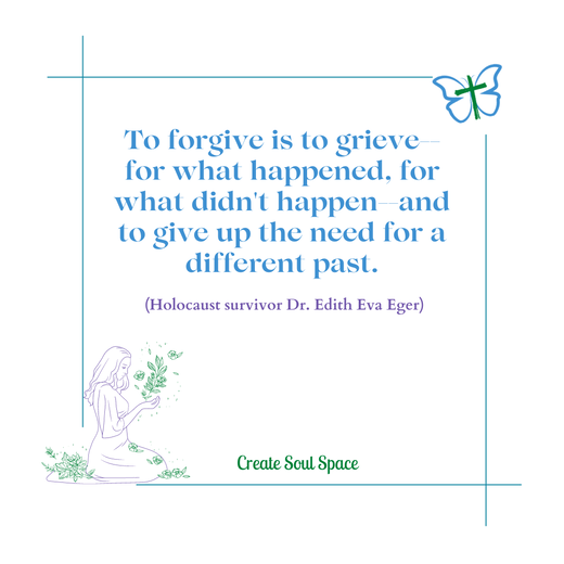 Forgiveness not forgetting